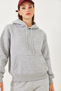 Kanguru Cepli Sweatshirt MBHS012 60601012 - Gri