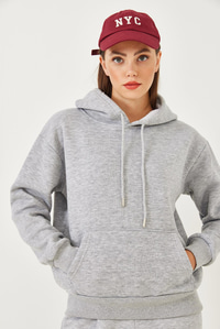 Kanguru Cepli Sweatshirt MBHS012 60601012 - Gri