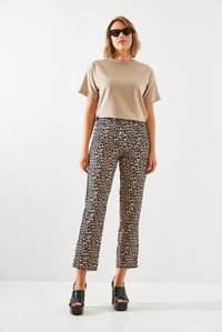 Leopar Desenli Pantolon MBMS007 60501007 - Leopar