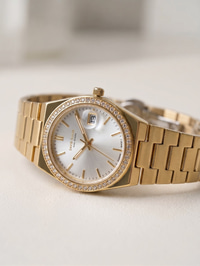 DAVID GUNER San Diego Kadın Kol Saati 30 mm Gold Renkli Taş Detaylı İnce Kasa