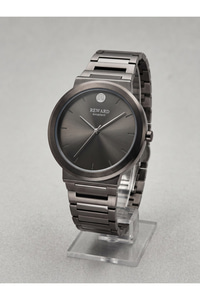 Excellent 41 mm Erkek Kol Saati Füme Çelik Kordonlu İnce Kasa