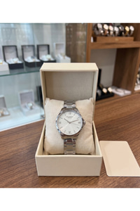 London Kadın Kol Saati 36 mm Gümüş Çelik Kordon Kadran Quartz