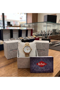 London Kadın Saat 26mm İnce Çelik Kasa Kordon Gold Kadran
