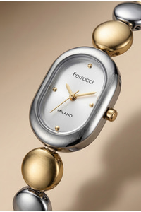 Milano Kadın Kol Saati 20 mm Gold Gümüş Renk Çelik Kordon Takı Saat Şık Tasarım