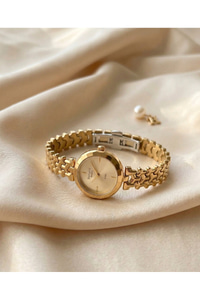 Milano Kadın Kol Saati 21 mm Gold Çelik Kordon Zarif Minimal Şık Saat