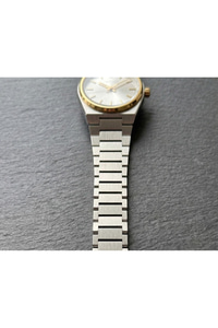 Milano Kadın Kol Saati 26 mm Çift Renk Çelik Kordon Beyaz Kadran Minimal Quartz