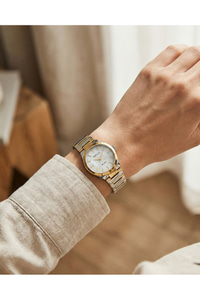 Milano Kadın Kol Saati Çift Renk Çelik Kadran 26-30 mm Quartz