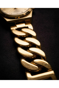 Milano Kadın Kol Saati Gold Renk Zincir Bileklik Tasarım Quartz Saat 31-34 mm