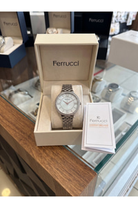 Milano Kadın Saati 36 mm Gümüş Renk Taşlı Bezel Silver Kadran Metal Kordon