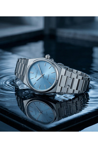 Milano Minimal Kadın Kol Saati 26 mm Çelik Kordon Mavi Kadran Quartz Saat