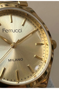 Milano Minimal Kadın Kol Saati Altın Renk Çelik Kordon Şık Kadın Saati 31 mm – 3 ATM