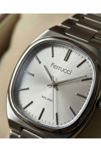 Milano Unisex Kol Saati Çelik Kordon Quartz Mineral Cam 3 ATM Silver 32-34 mm