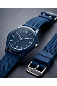 San Diego 39mm Unisex Lacivert Silikon Kordon Saat – Modern Genç Teenage Stil Spor Kol Saati