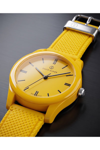 San Diego 39mm Unisex Sarı Silikon Kordon Saat – Enerjik Teenage Stil Spor Kol Saati