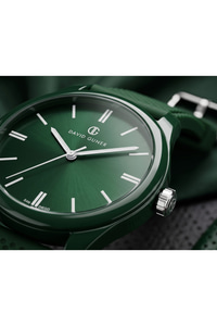 San Diego 39mm Unisex Yeşil Silikon Kordon Spor Saat – Koyu Yeşil Casual Genç Stil Kol Saati