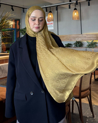 Bal Köpüğü Imannoor Ester Desen Pamuk Jakar Şal