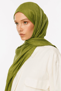 Bambu Jakar Şal - Yosun