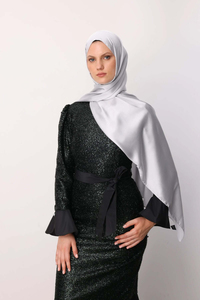 Diamond Aura Şal - Açık Gri