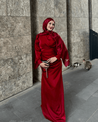 Diamond Aura Şal - Vişne Çürüğü