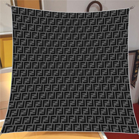 İthal Füme F Desen Twill İpek Eşarp