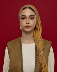 Kumral Toprak & Bal Revanı Sultani Desen Şal