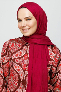 Magenta Bambu Şal