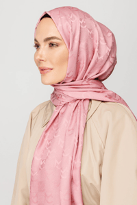 Mc Desen Jakar Şal - Pembe