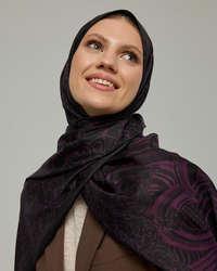 Mürdüm & Gece Harem Rüyası Desen Şal