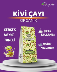 Golden Brew & Tea Coffee Gerçek Kivi Parçacıklı Sıcak ve Soğuk Demleme Kivili Meyve Çayı