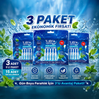 TUBY+I TUBY+ Ağız Bakım SuyuI TUBY+ 3 lü  - Nane Aromalı