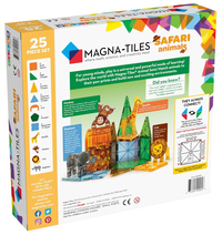 Magna-Tiles Safari Seti 25 Parça Açık Uçlu Oyuncaklar