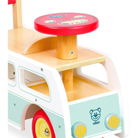 Vilac - 2 in 1 Retro Bus - Klasik Otobüs Ahşap Oyuncaklar