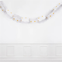 Meri Meri - Daisy Paper Chains - Papatya Zincir Asılan Süs Asılan Süsler