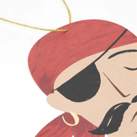 Meri Meri Giant Pirate Decorations - Dev Korsan Dekorlar - 3lü Asılan Süsler