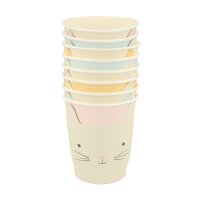Meri Meri - Cat Cups - Kedi Bardaklar - 8'li Bardaklar