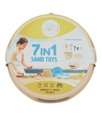 compacToyscompacToys - 7in1 Plaj Kovası Seti - Bej99810201