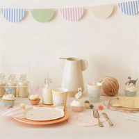 Meri Meri - Cute Kittens Cupcake Kit - Yavru Kedi Cupcake Kit - 24'lü Cupcake Setleri