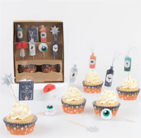 Meri Meri - Making Magic Cupcake Kit - Make Magic Cupcake Kiti (24'lü) Cupcake Setleri