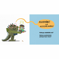 DomingoDomingo Yayınevi - Acıktın mı Canavar? - Bir Canavar Kanka Curcunası 29786051984537