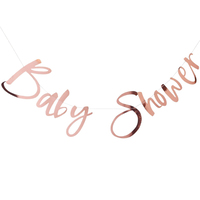 Ginger RayBaby Shower Asılan Süs - Rose GoldTW-821