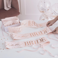 Ginger RayParti Kuşakları - Team Bride - 6 AdetHN-807