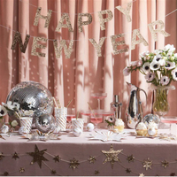 Altın Rengi Parıltılı Happy New Year Asılan Süs Gizden Gelenler