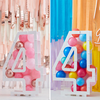 Balon Standı - 4 Rakamı Gizden Gelenler