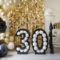 Ginger Ray - Backdrop - Sequin Wall - Gold/Champagne - Arka Fon - Payetli Duvar - Altın/Şampanya Gizden Gelenler