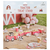 Ginger Ray - Treat Stand - Tractor and Trailer Treat Stand - Traktör ve Römork İkram Standı Gizden Gelenler