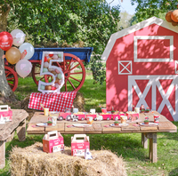 Ginger Ray - Treat Stand - Tractor and Trailer Treat Stand - Traktör ve Römork İkram Standı Gizden Gelenler