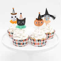 Halloween Dans Eden Figürler Cupcake Kit Gizden Gelenler