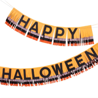 Halloween Püsküllü Asılan Süs Gizden Gelenler
