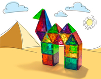 Magna-Tiles Clear Color 100 Parça Gizden Gelenler
