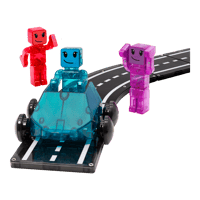 Magna-Tiles - Dashers 6-Piece Set - Hızlı Sürücüler 6 Parça Gizden Gelenler